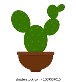Abstract cute cactus