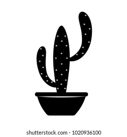 Abstract cute cactus
