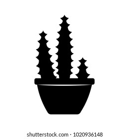 Abstract cute cactus