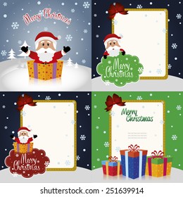 abstract cute christmas background with some special objects