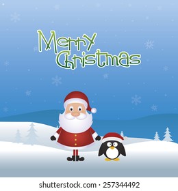 abstract cute christmas background with some special objects