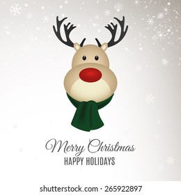 abstract cute christmas background with some special objects