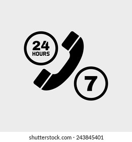 abstract cute delivery symbol on a white background