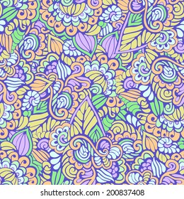 Abstract Cute Hand Drawn Seamless Pattern for Your Own Design