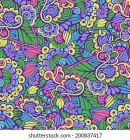Abstract Cute Hand Drawn Seamless Pattern for Your Own Design