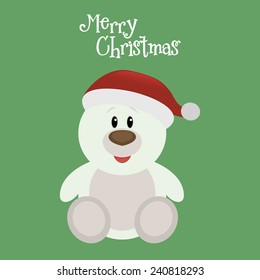 abstract cute merry christmas background with some special objects