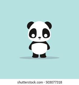 abstract cute panda