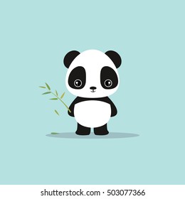 abstract cute panda