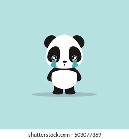 abstract cute panda