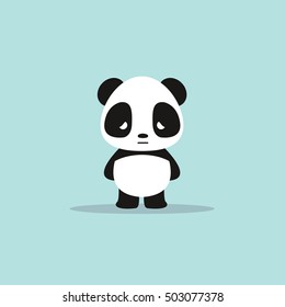 abstract cute panda