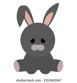 Abstract cute rabbit
