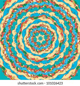 Abstract Cute Summer Floral Wallpaper