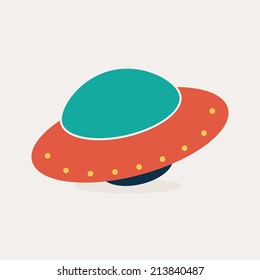 abstract cute toy on a white background