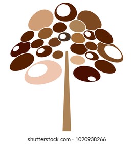 Abstract cute tree