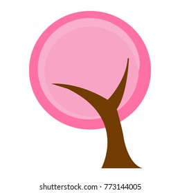 Abstract cute tree