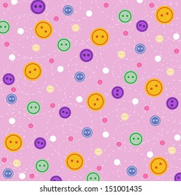 Abstract cuts circle on purple background