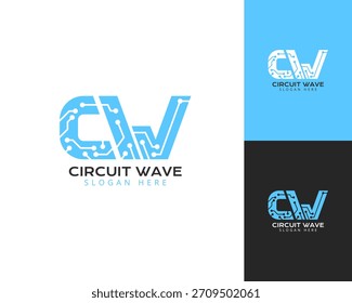 Abstractas CW Lettermark para negocios de software