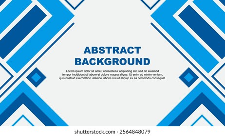 Abstract Cyan Background Design Template. Abstract Banner Wallpaper Vector Illustration. Cyan Flag