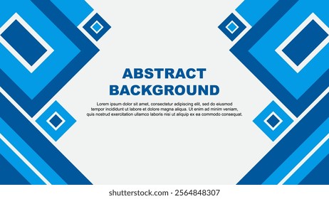 Abstract Cyan Background Design Template. Abstract Banner Wallpaper Vector Illustration. Cyan Cartoon