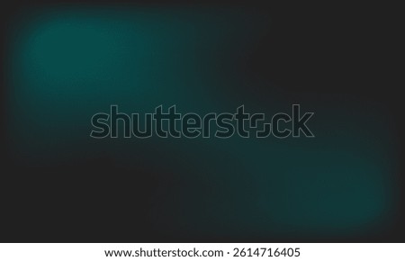 Abstract Cyan Black gradient Background Black, Dark, Light Jade, Petrol, Teal, Cyan, Sea Blue, Green Wavy Line Background. Ombre Gradient with Blue Atoll Color. Grungy Texture..eps