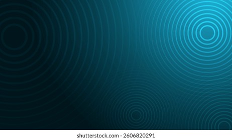 Abstract cyan circle background. Modern and Creative Trend design in vector illustration