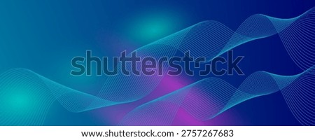 Abstract cyan color dot circle background, pink and blue color light
