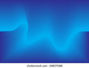 Abstract cyan shining on deep blue background