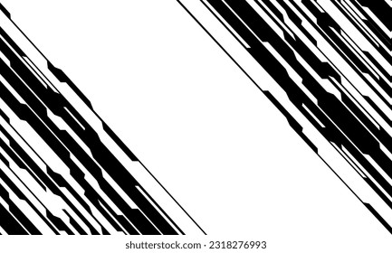 Abstract cyber circuit black arrow geometric blank space on white design modern futuristic technology creative background vector illustration.