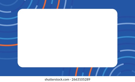 Resumo da imagem cibernética de fundo de círculos em cores de verão