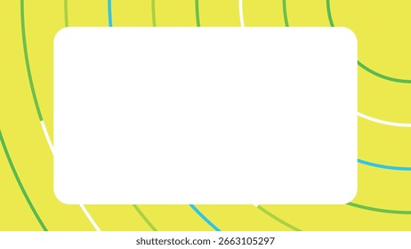 Abstract cyber image background of circles in summer colors