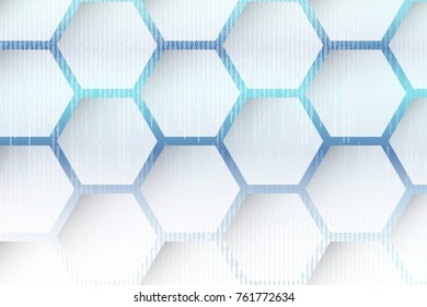 Abstract cyber security concept, vector technology concept, binary circuit board