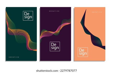 abstract cyberpunk modern concept vector background