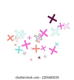 Abstract cycle is done from randomly allocated reject cross symbols. Reject cross symbols are scattered into cycle mosaic structure. 