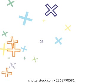 Abstract cycle is done from randomly allocated reject cross symbols. Reject cross symbols are scattered into cycle mosaic structure. 