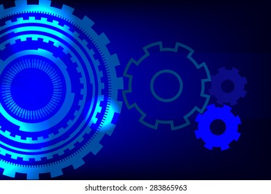abstract cycle gear wheel