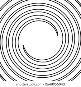 abstract cyclone shape spiral line beautiful pattern design.