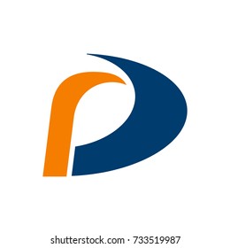 Abstract D or RD or DR logo initial letter design template vector