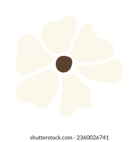 Abstract Daisy Flower Vector Illustration
