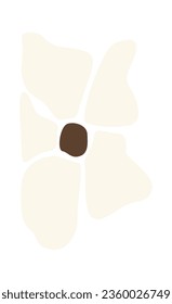 Abstract Daisy Flower Vector Illustration