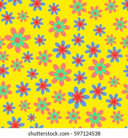 abstract Daisy pattern
