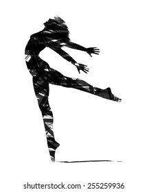 abstract dancer