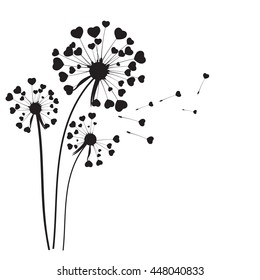 Abstract Dandelion Background Vector Illustration EPS10