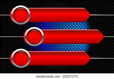 The abstract dark background