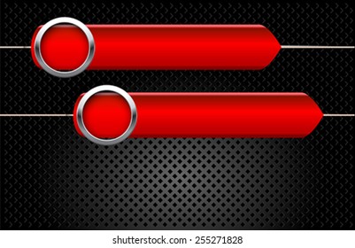 The abstract dark background