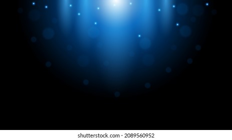 Abstract Dark Background With Beams Rays Lights Flares Flashes Vector Design Style Effect Glow