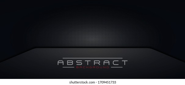 Abstract dark background black   modern design technology