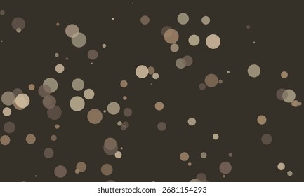 Abstract dark background with circles minimalist modern and simple design