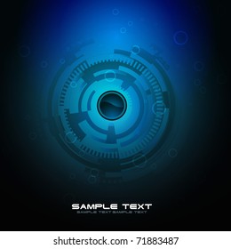 Abstract dark background. Clip-art