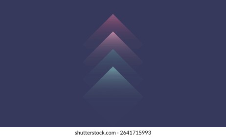 abstract dark background with colorful gradient triangle geometric vector design