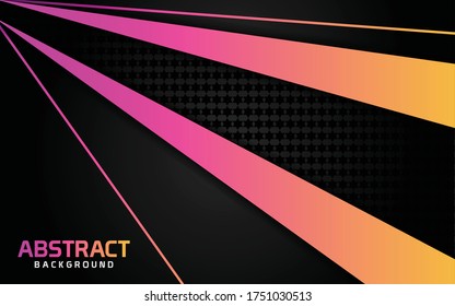 Abstract Dark Background With Colorful Shinny Effect